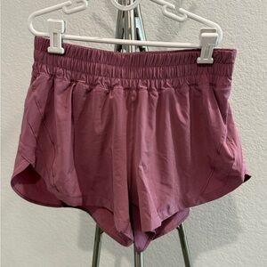 Lululemon track that high rise short 3”